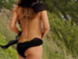 Mariah Carey topless on the beach