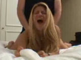 Blonde wife pounded at home!