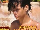 Rihanna exposed on beach