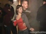Drunk freshman fucked hard at an insane frat party