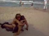 couple fucking on crowded Jersey Shore beach