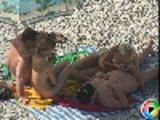 It was a great family day at the nude beach!