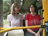  Oeffentlicher Nahverkehr ! Fuck in a public Bus !  