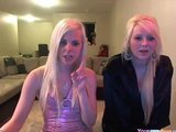  2 Hotties Tease Naked On Cam 