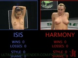  Isis And Harmony In Lesbian Match 