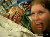 Blowjob In Supermarket - Strange Videos