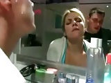  Banged while Brushing her Teeth 
