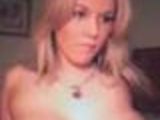 Big tit blonde on webcam