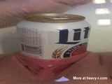 Amateur Pussy Gives Birth to Beercan - Beercan Videos