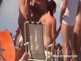 Amateur Sucks Off Random Dudes On The Beach - Public sex Videos