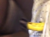 Black BBW Drunk Fucking Banana - Slut Videos
