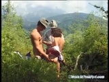 Crazy Double Penetration With Teen On Mountain - Mountain Videos