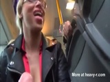 Two Girls Sucking Cock On Bus - Blonde Videos
