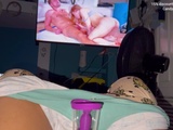 
           ð³watching porn and silk pleasure with clitoris suction ð 
        